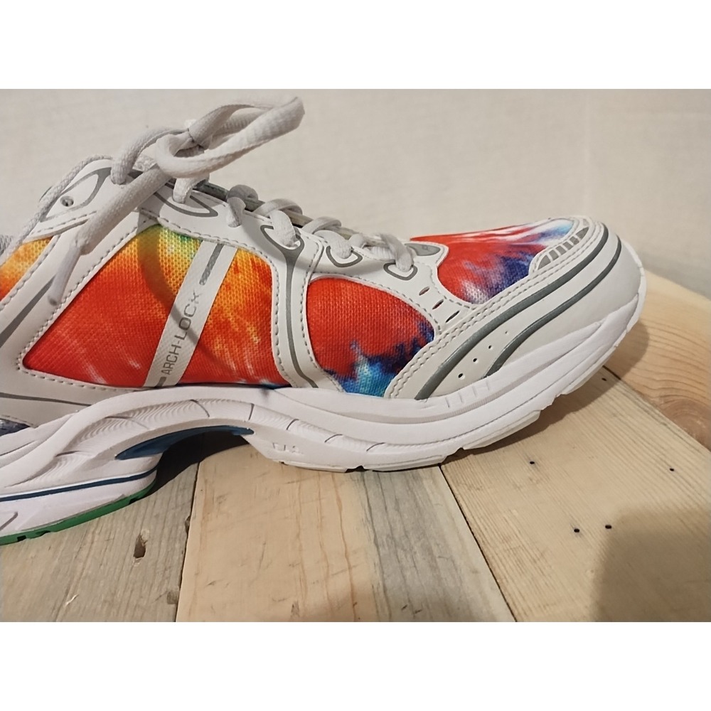 Saucony ProGrid Triumph 4 Rainbow Men's 9 Women's 10.5 streetwear tie dye retro - Picture 15 of 16
